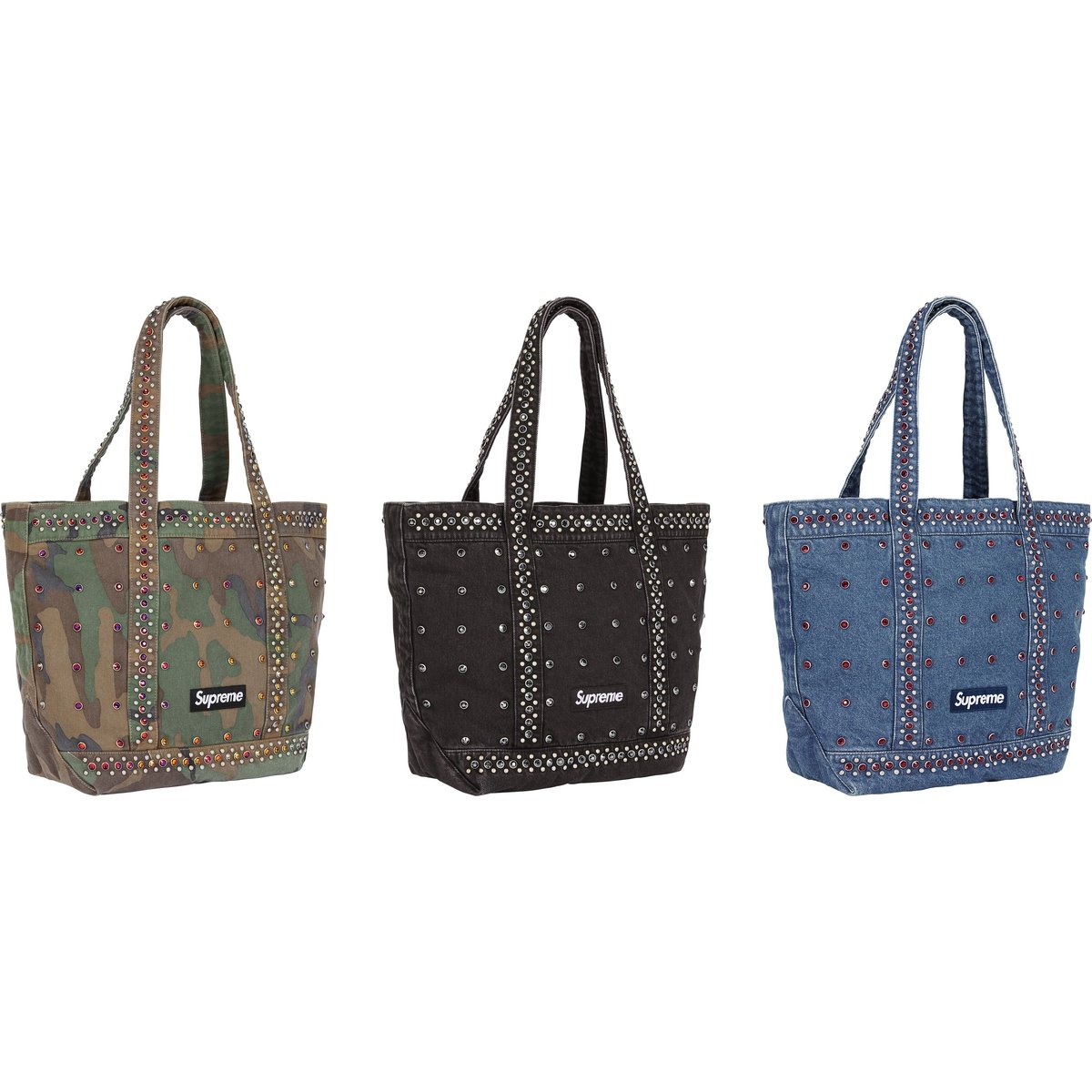 Supreme Supreme b.b. Simon Denim Tote Bag for spring summer 25 season