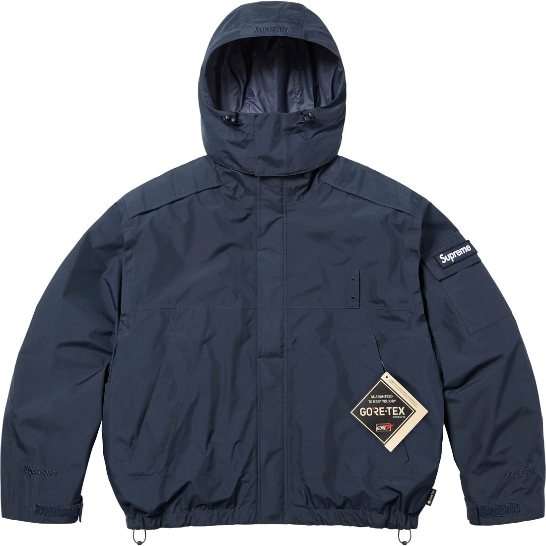 Details on 2-in-1 GORE-TEX Shell + Quilted Liner Vest Navy from spring summer
                                                    2025 (Price is $398)