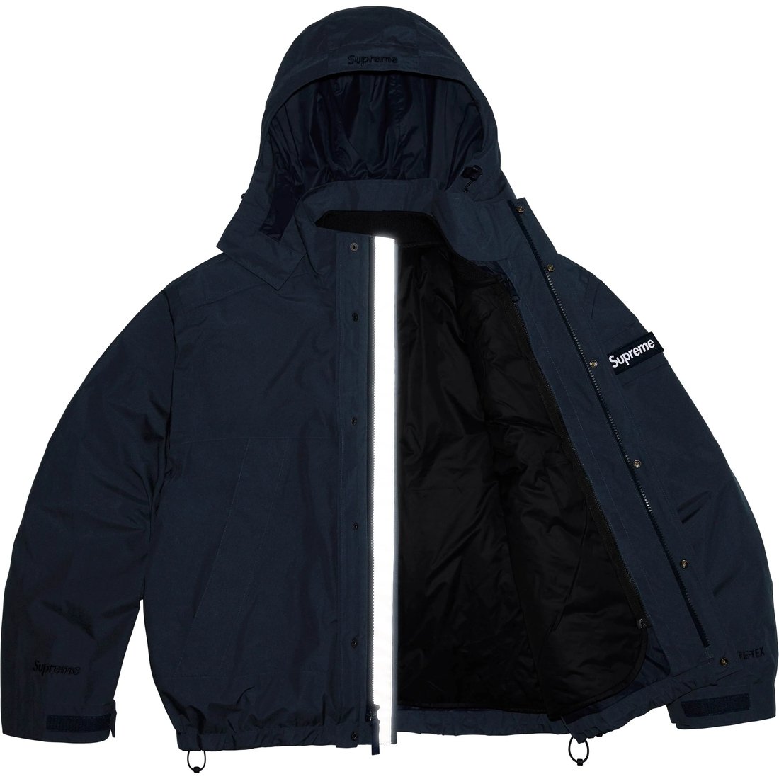 Details on 2-in-1 GORE-TEX Shell + Quilted Liner Vest Navy from spring summer
                                                    2025 (Price is $398)