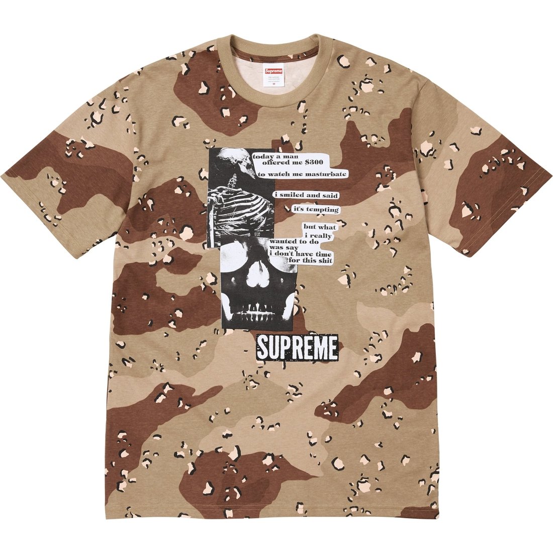 Details on Anatomy Tee Chocolate Chip Camo from spring summer
                                                    2025 (Price is $40)