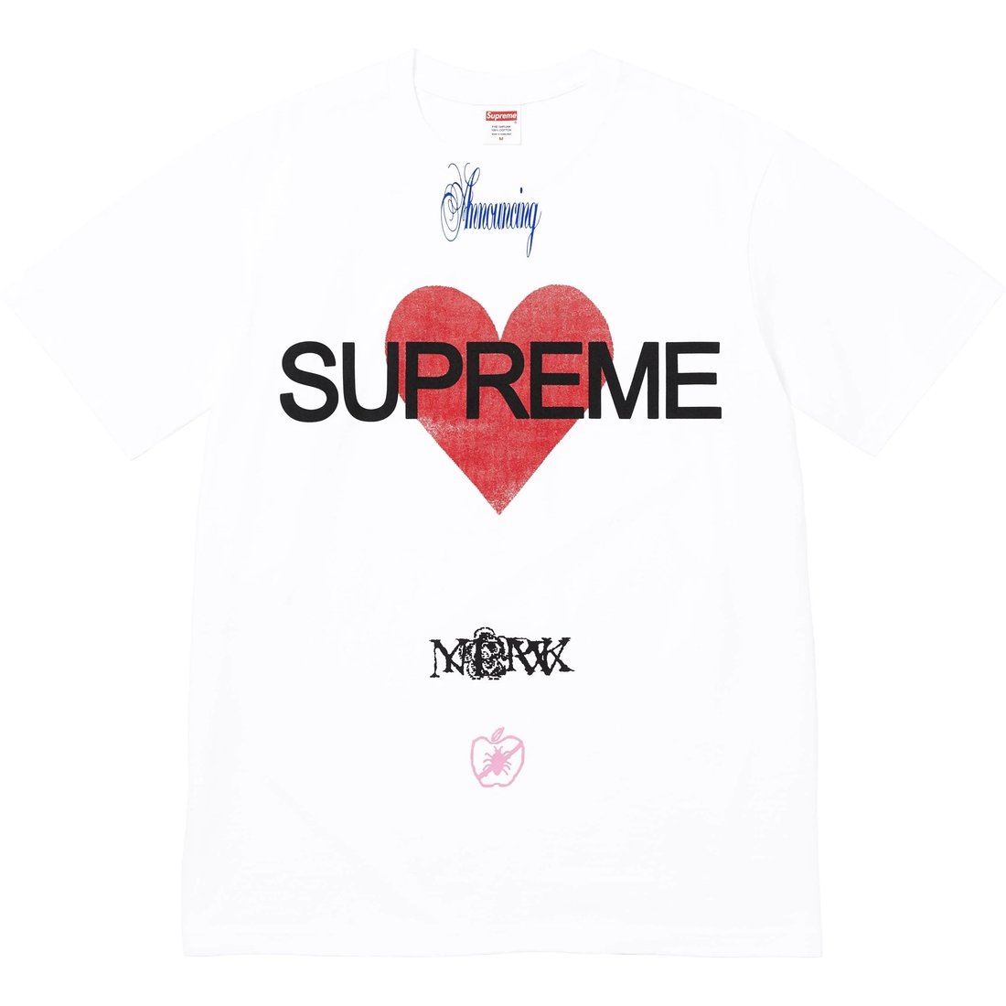 Details on Announcing Tee White from spring summer
                                                    2025 (Price is $40)