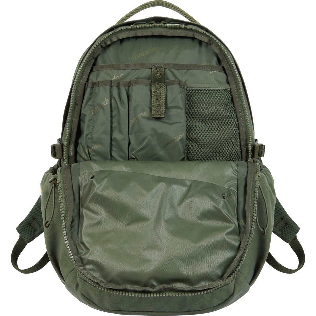 Details on Backpack Olive from spring summer
                                                    2025 (Price is $158)