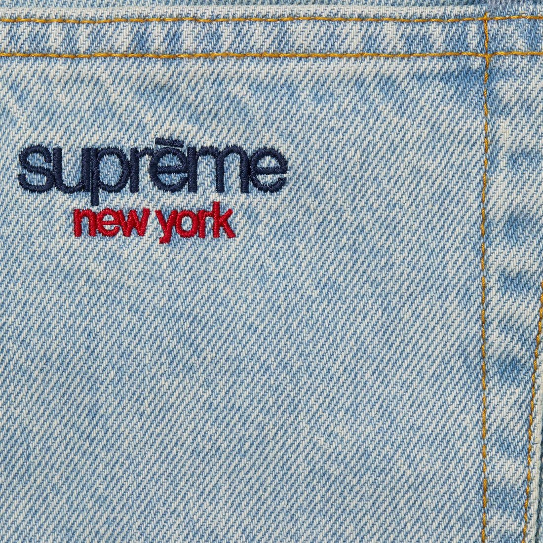 Details on Baggy Jean Light Washed Indigo from spring summer
                                                    2025 (Price is $168)