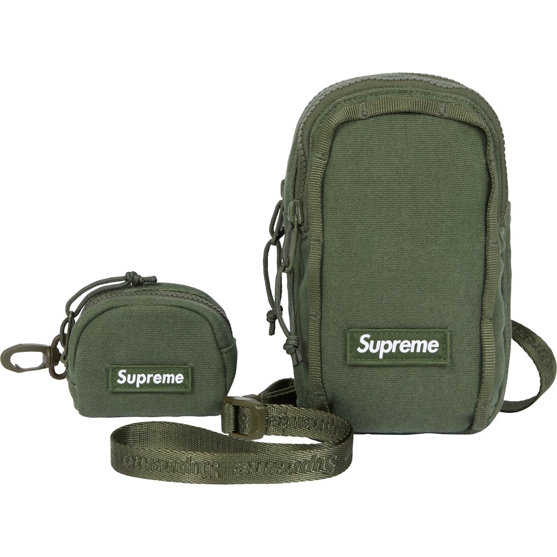 Details on Camera Bag + Mini Pouch Olive from spring summer
                                                    2025 (Price is $58)