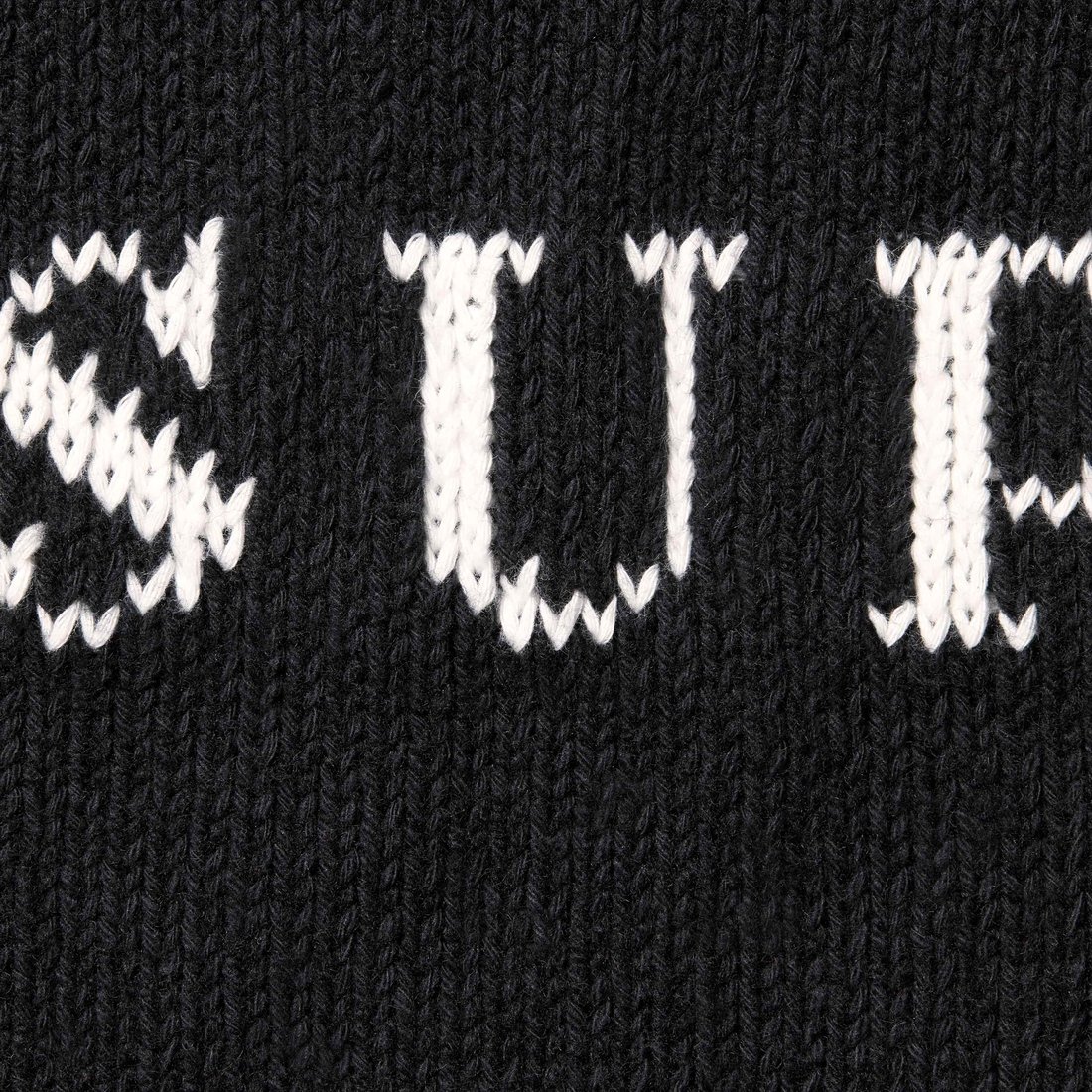 Details on Contrast Logo Sweater Black from spring summer
                                                    2025 (Price is $158)