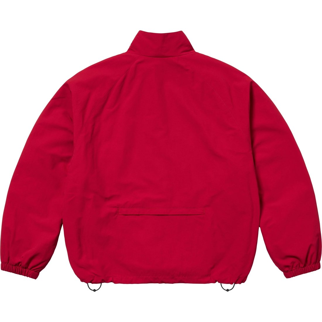 Details on Contrast Zip Track Jacket Red from spring summer
                                                    2025 (Price is $158)