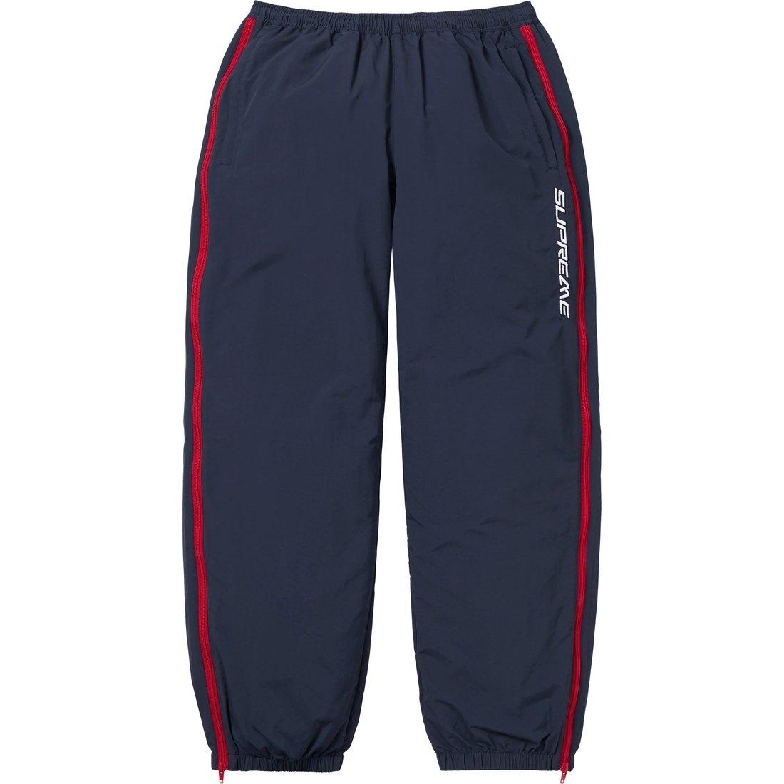 Details on Contrast Zip Warm Up Pant Navy from spring summer
                                                    2025 (Price is $148)