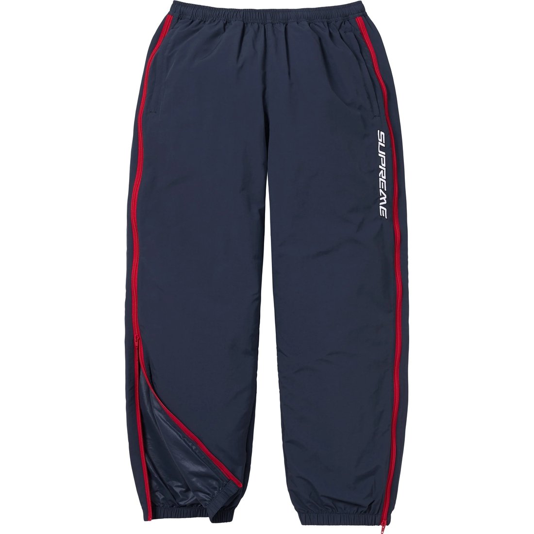 Details on Contrast Zip Warm Up Pant Navy from spring summer
                                                    2025 (Price is $148)