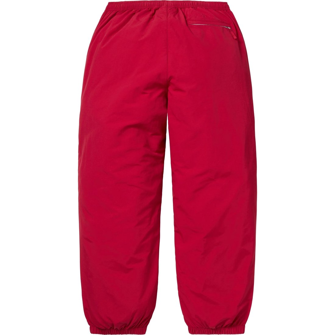 Details on Contrast Zip Warm Up Pant Red from spring summer
                                                    2025 (Price is $148)