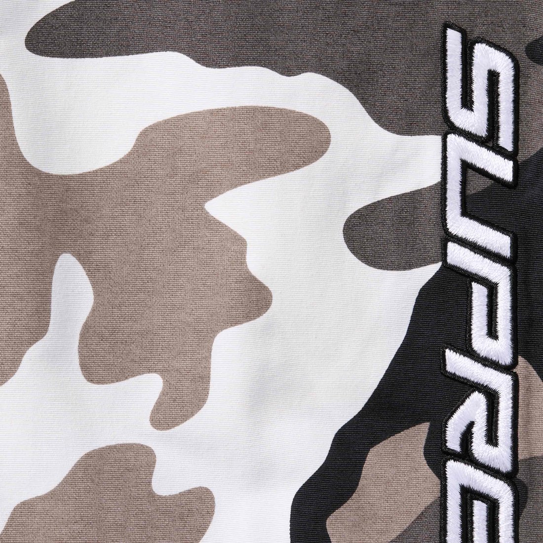 Details on Contrast Zip Warm Up Pant Snow Camo from spring summer
                                                    2025 (Price is $148)