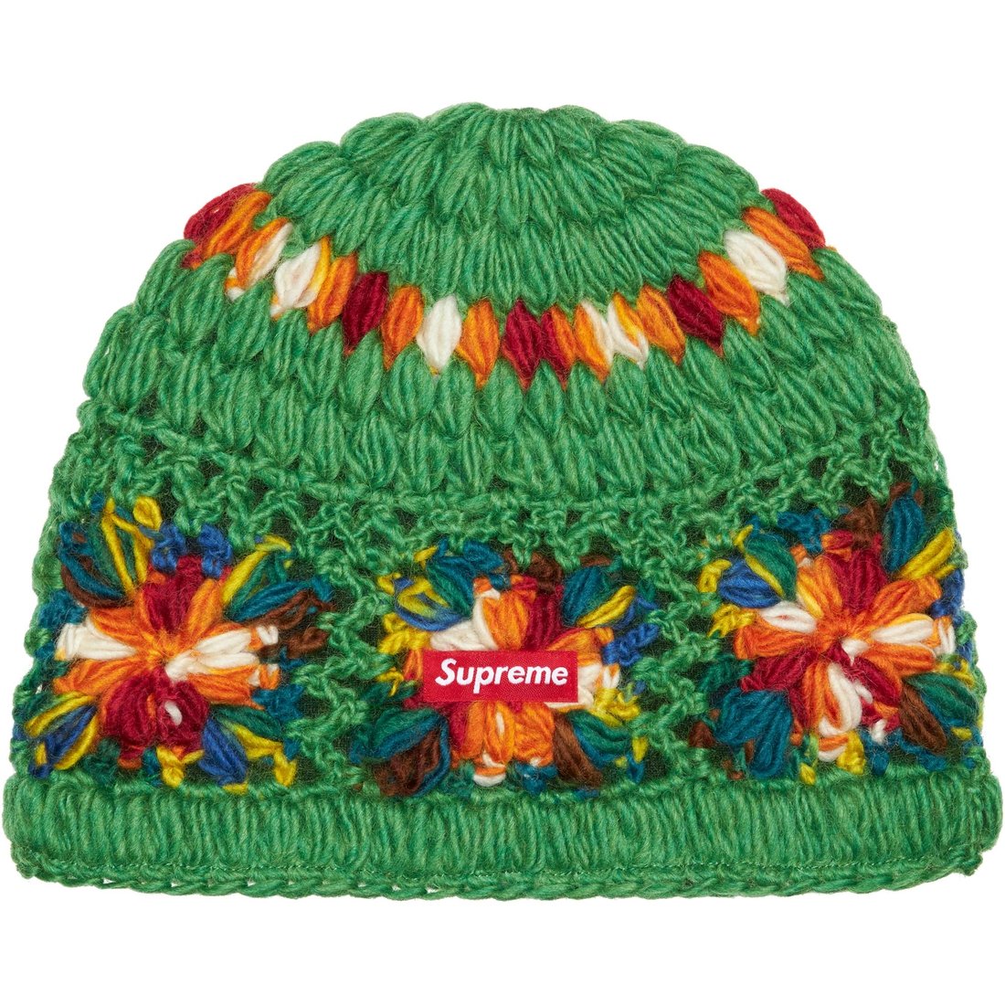 Details on Crochet Beanie Green from spring summer
                                                    2025 (Price is $60)