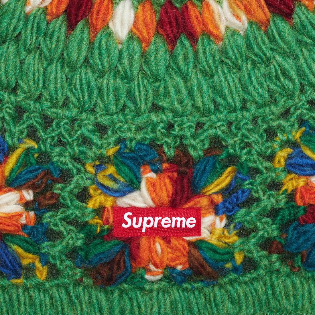 Details on Crochet Beanie Green from spring summer
                                                    2025 (Price is $60)