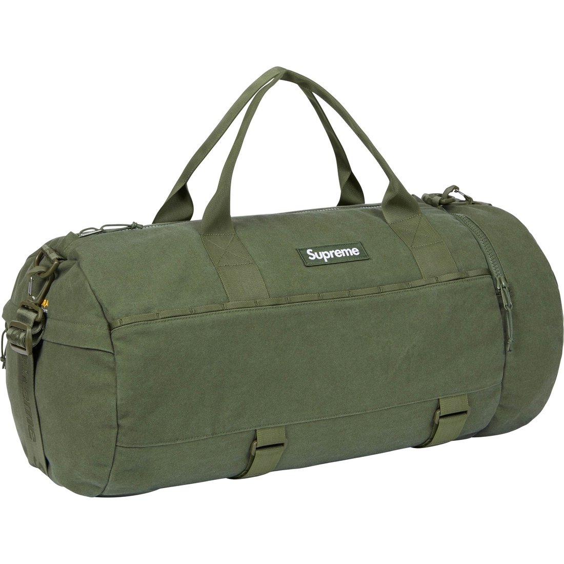 Details on Duffle Bag Olive from spring summer
                                                    2025 (Price is $168)