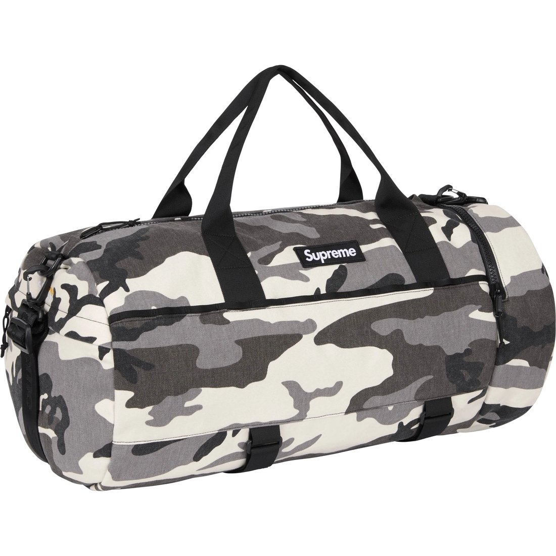 Details on Duffle Bag Snow Camo from spring summer
                                                    2025 (Price is $168)