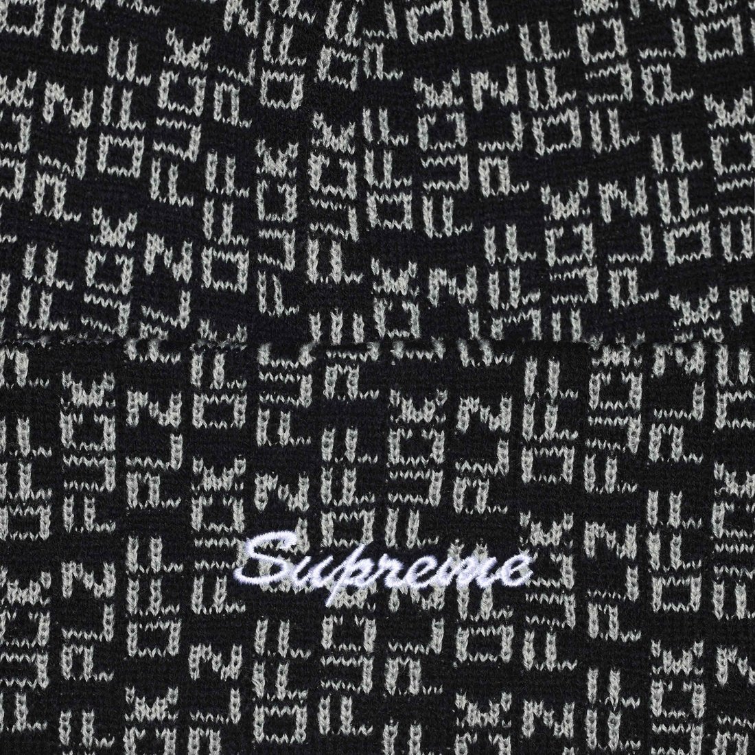 Details on Fuck Off Beanie Black from spring summer
                                                    2025 (Price is $40)