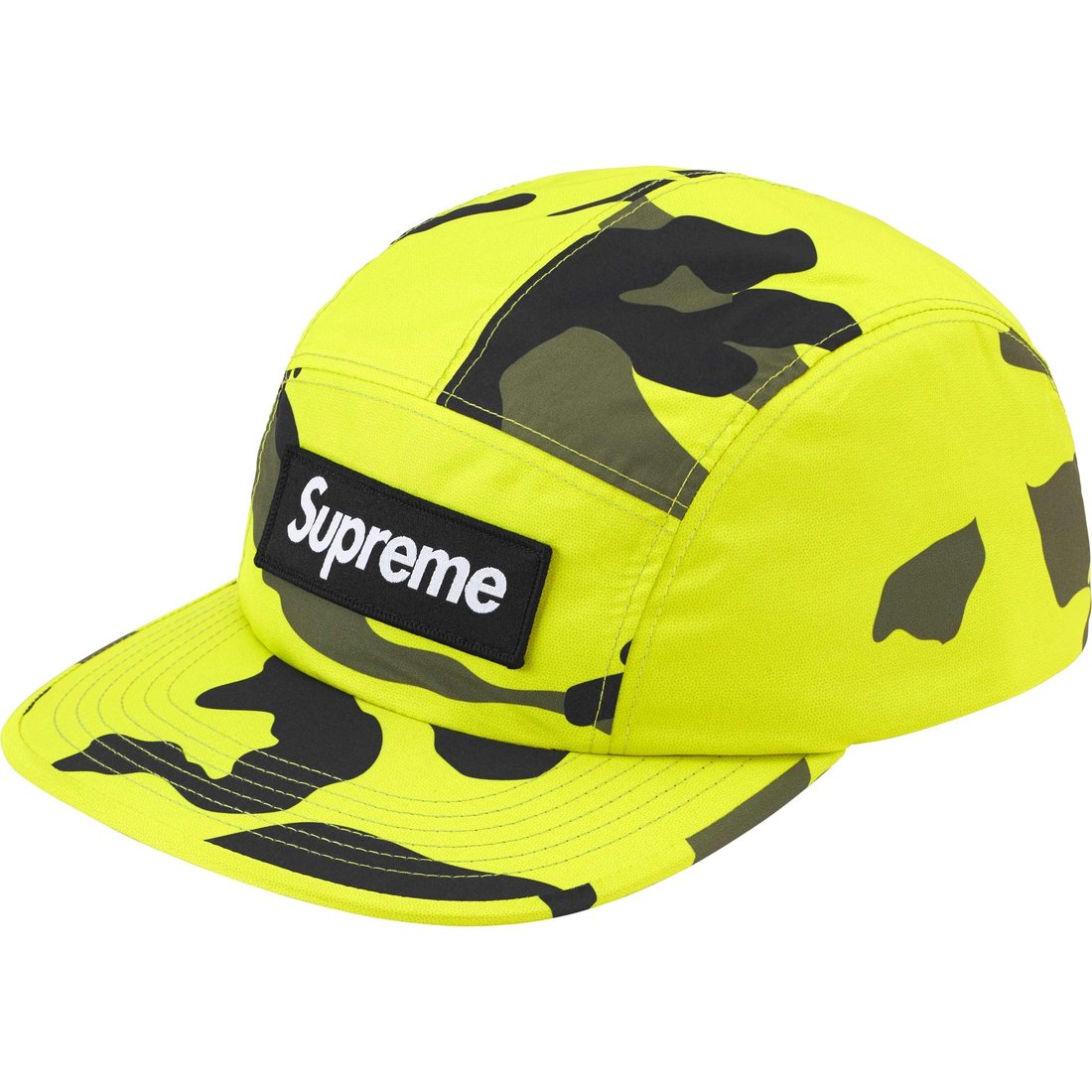 Details on GORE-TEX Camp Cap Fluorescent Camo from spring summer
                                                    2025 (Price is $58)