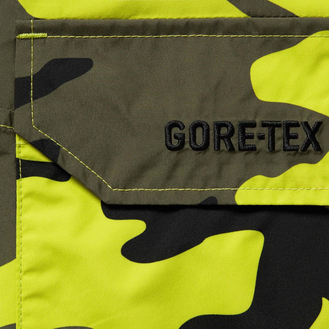 Details on GORE-TEX Cargo Pant Fluorescent Camo from spring summer
                                                    2025 (Price is $268)