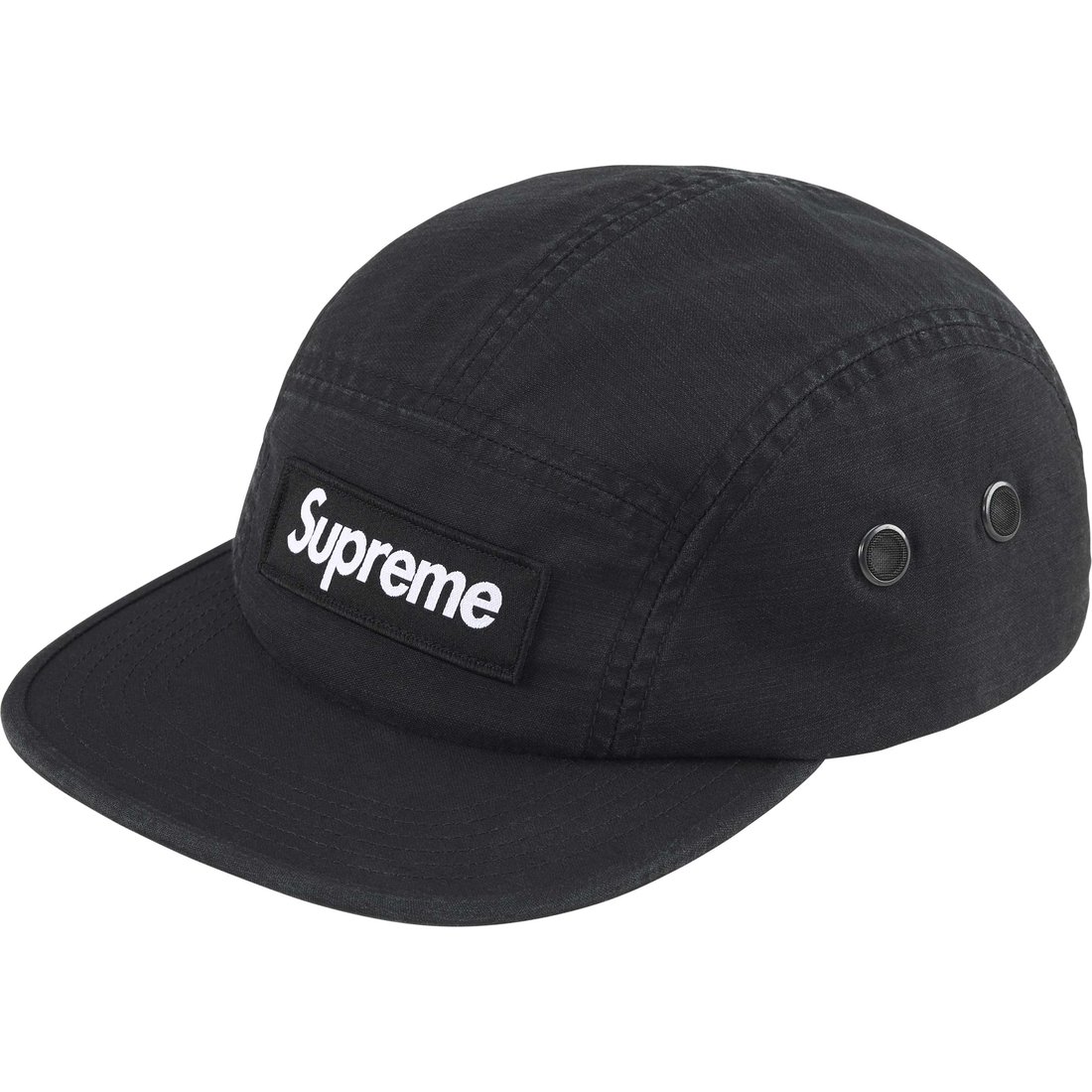 Details on Military Camp Cap Black from spring summer
                                                    2025 (Price is $48)