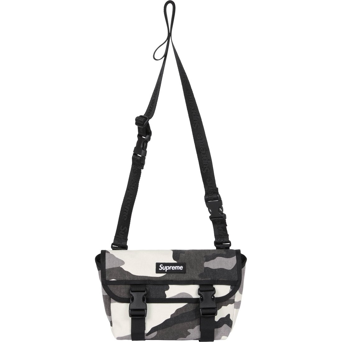 Details on Mini Messenger Bag Snow Camo from spring summer
                                                    2025 (Price is $68)