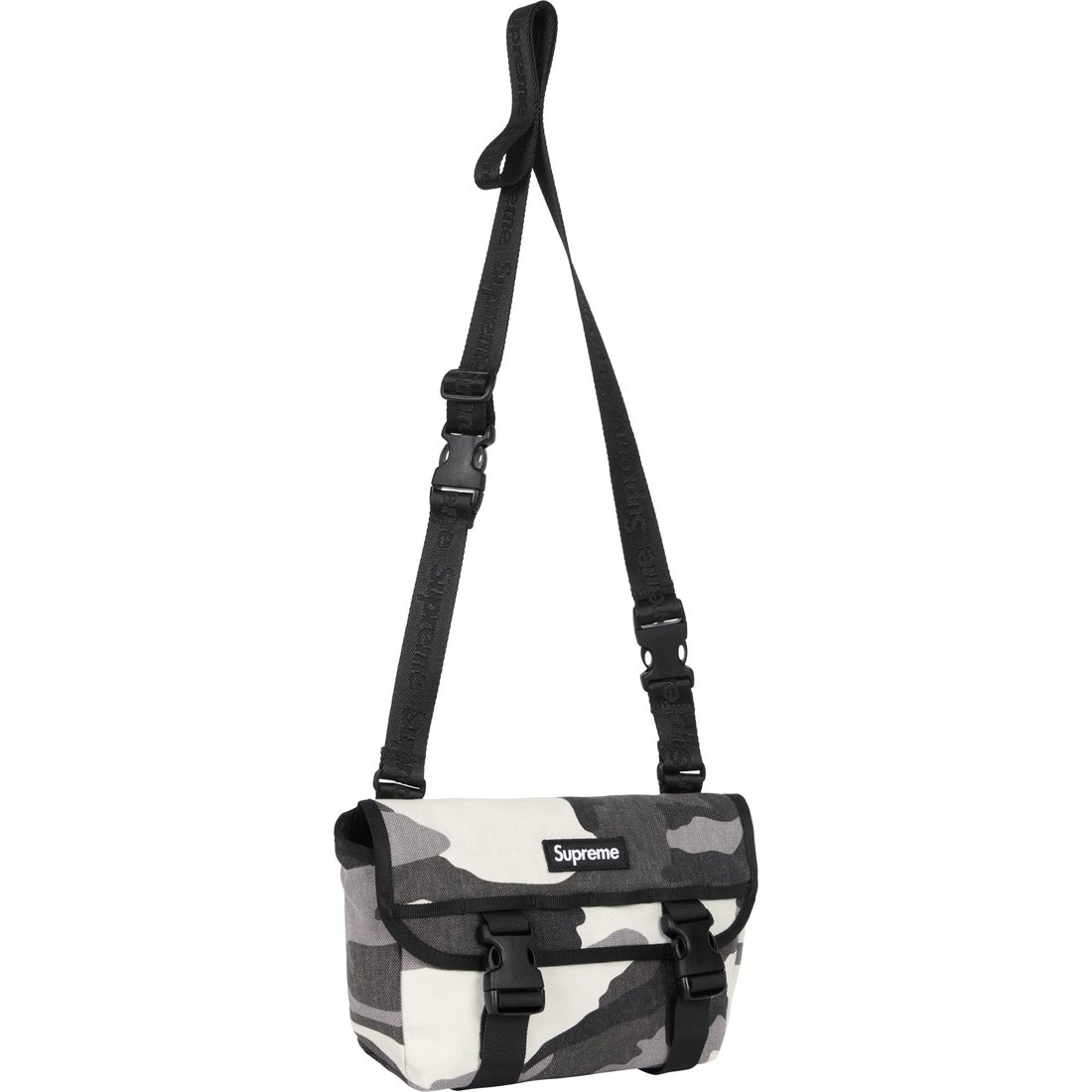 Details on Mini Messenger Bag Snow Camo from spring summer
                                                    2025 (Price is $68)