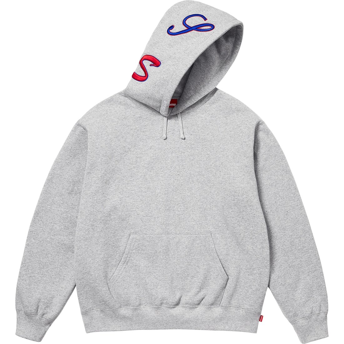 Details on Multi S Logo Hooded Sweatshirt Heather Grey from spring summer
                                                    2025 (Price is $168)