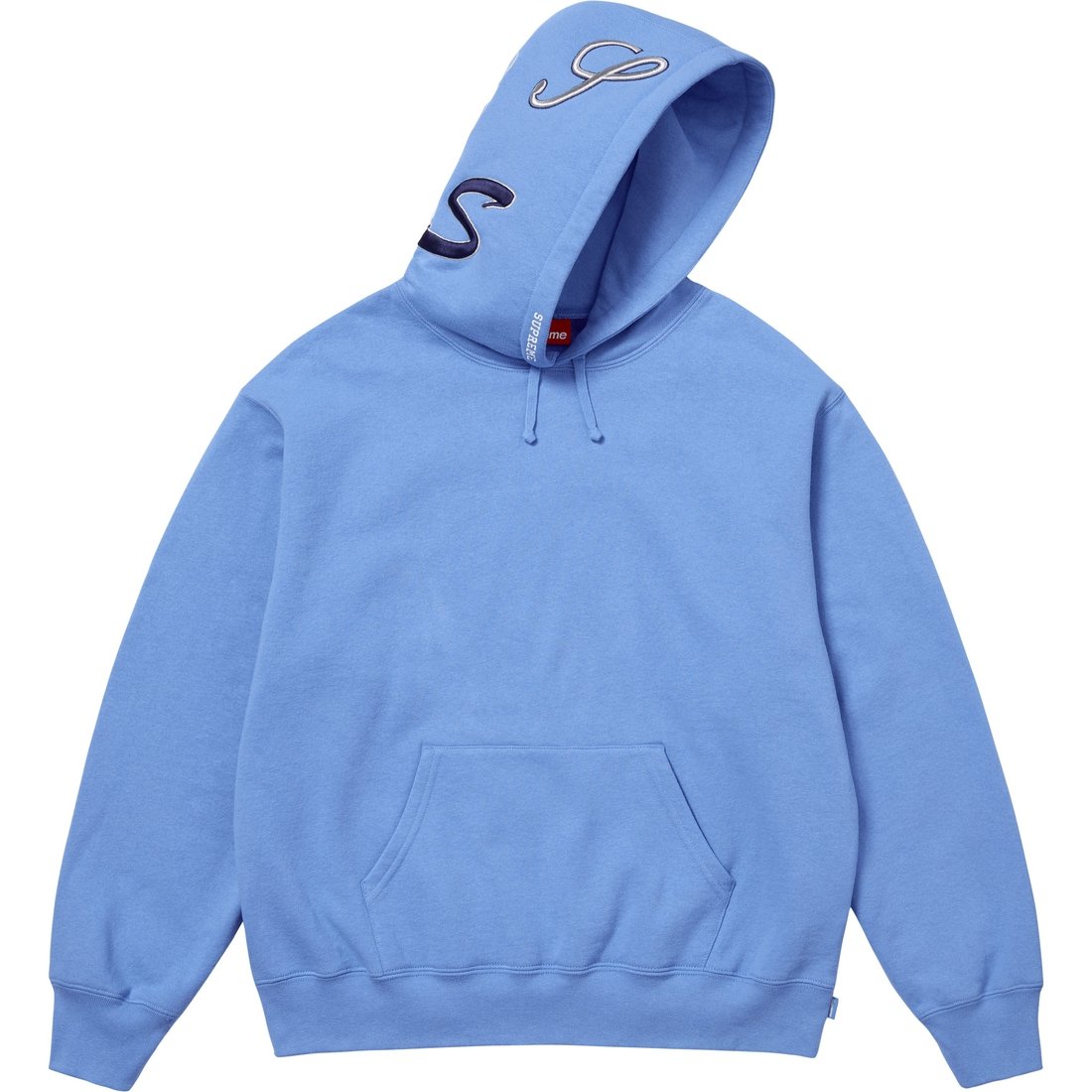 Details on Multi S Logo Hooded Sweatshirt Light Blue from spring summer
                                                    2025 (Price is $168)