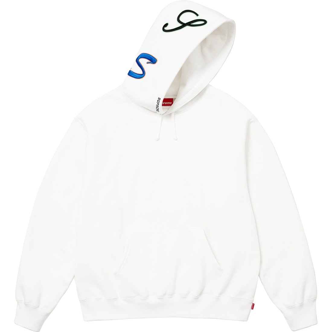 Details on Multi S Logo Hooded Sweatshirt White from spring summer
                                                    2025 (Price is $168)