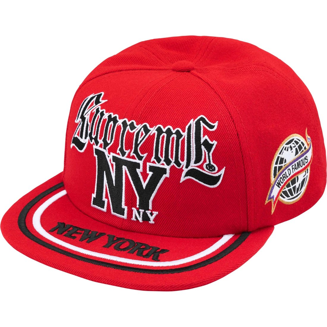 Details on New York 6-Panel Red from spring summer
                                                    2025 (Price is $54)