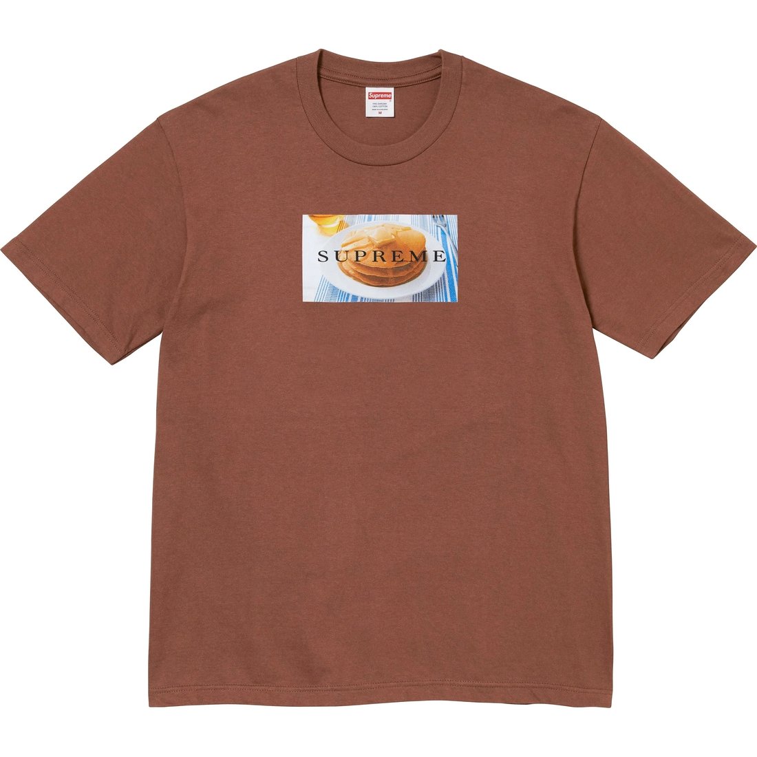 Details on Pancakes Tee Brown from spring summer
                                                    2025 (Price is $40)