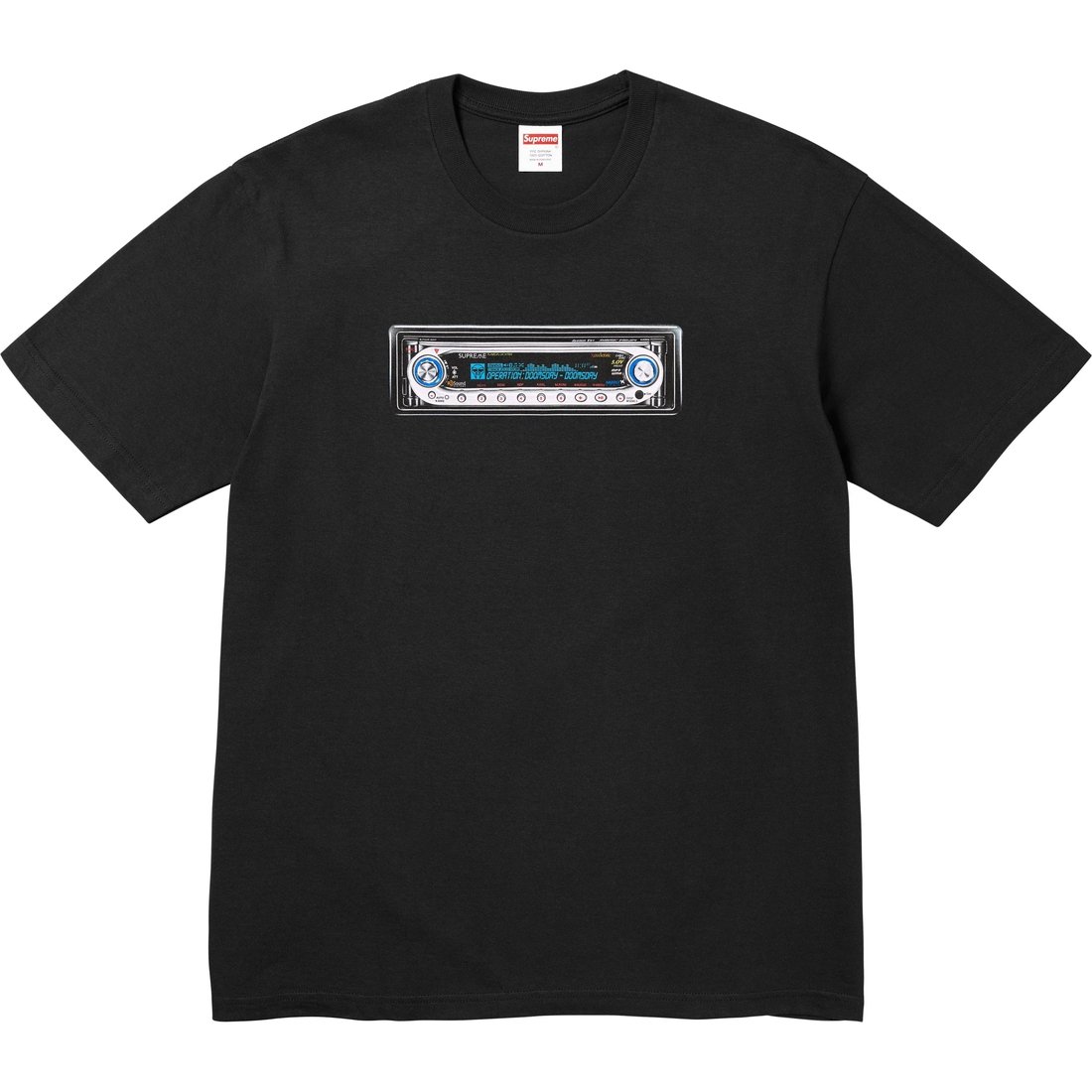 Details on Receiver Tee Black from spring summer
                                                    2025 (Price is $44)