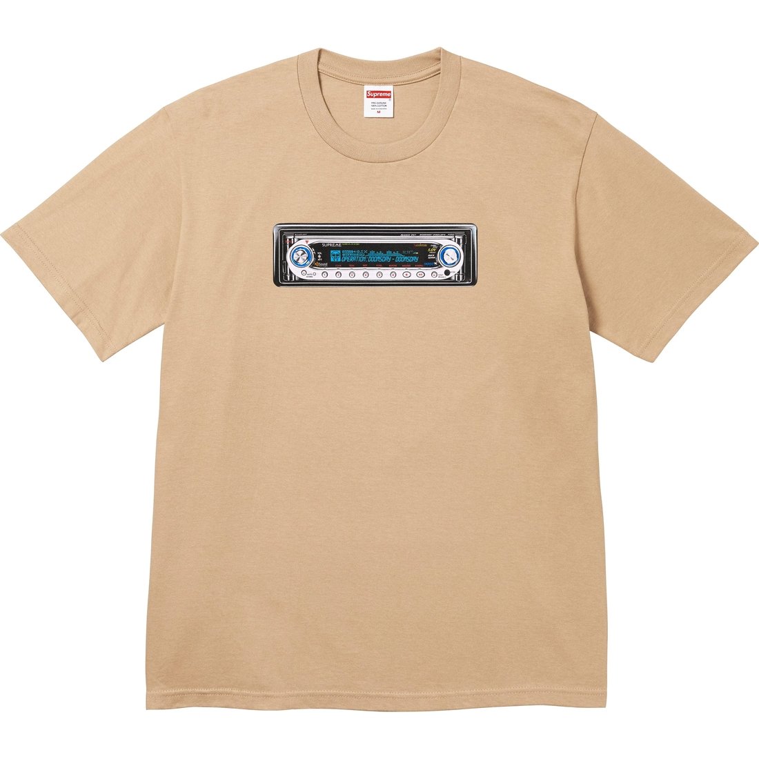 Details on Receiver Tee Khaki from spring summer
                                                    2025 (Price is $44)