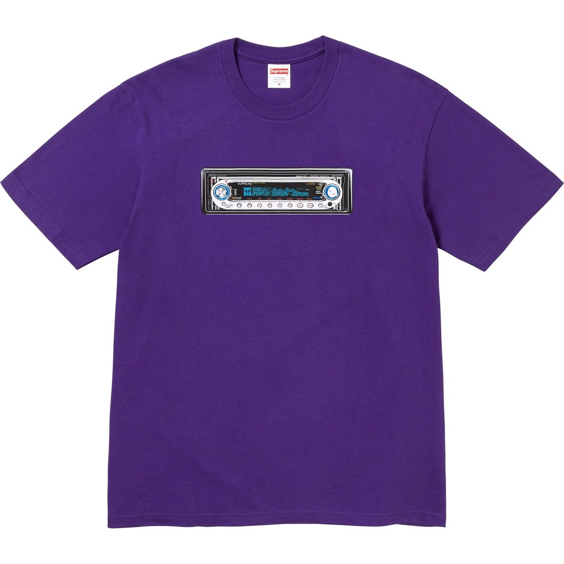 Details on Receiver Tee Purple from spring summer
                                                    2025 (Price is $44)