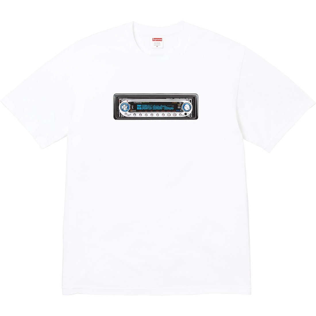 Details on Receiver Tee White from spring summer
                                                    2025 (Price is $44)