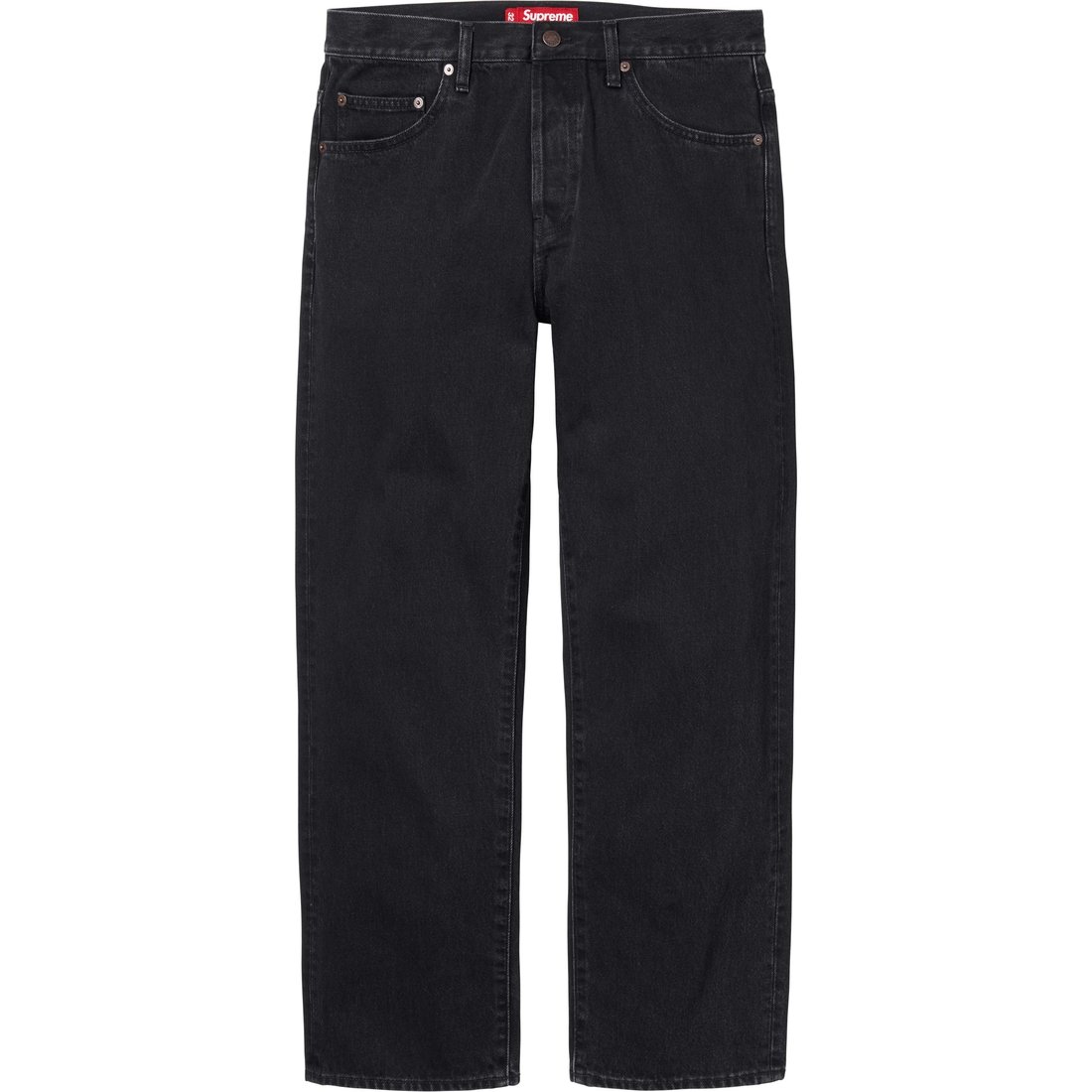 Details on Regular Jean Black from spring summer
                                                    2025 (Price is $158)