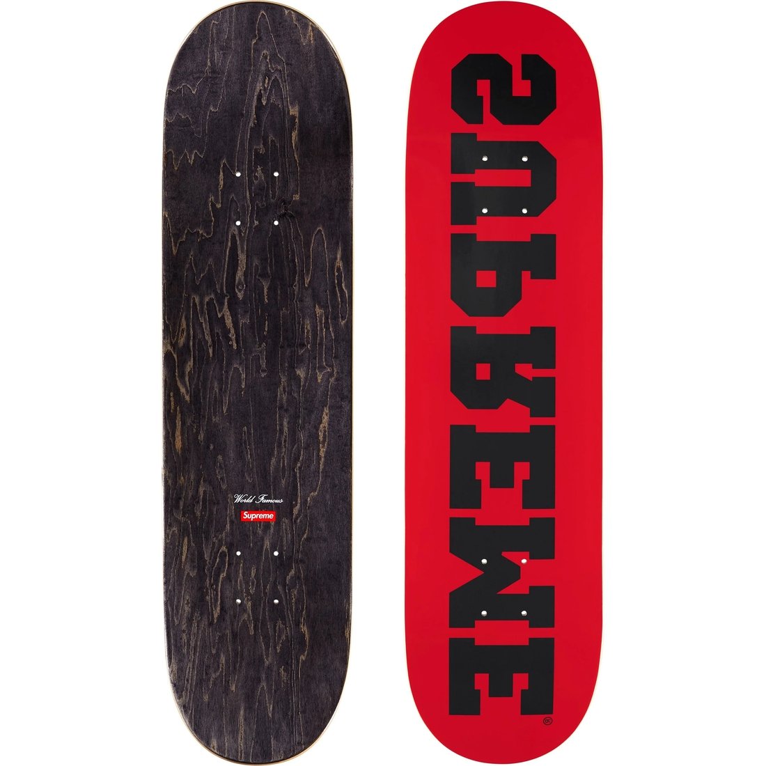 Details on Reverse Skateboard Red - 8.25" x 32" from spring summer
                                                    2025 (Price is $60)