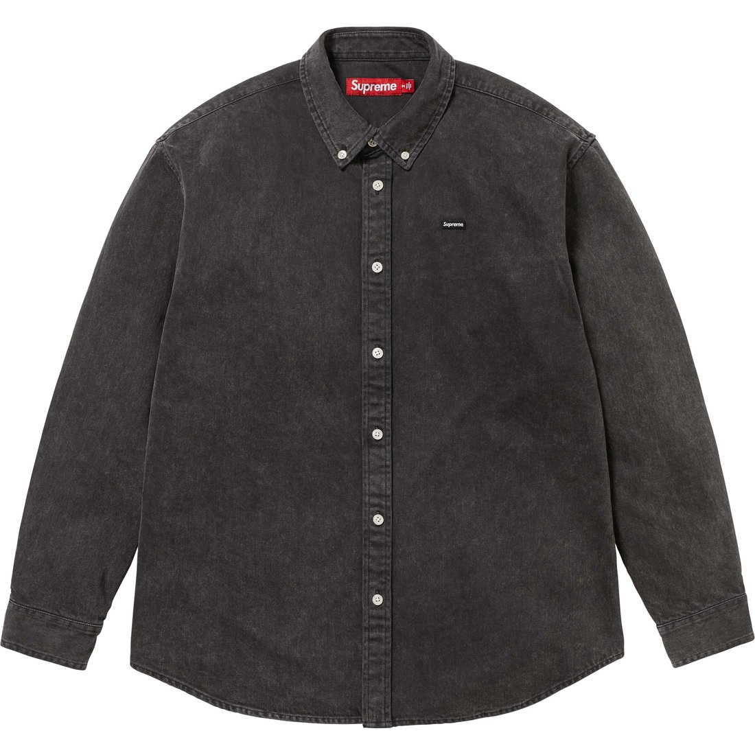 Details on Small Box Denim Shirt Black from spring summer
                                                    2025 (Price is $138)