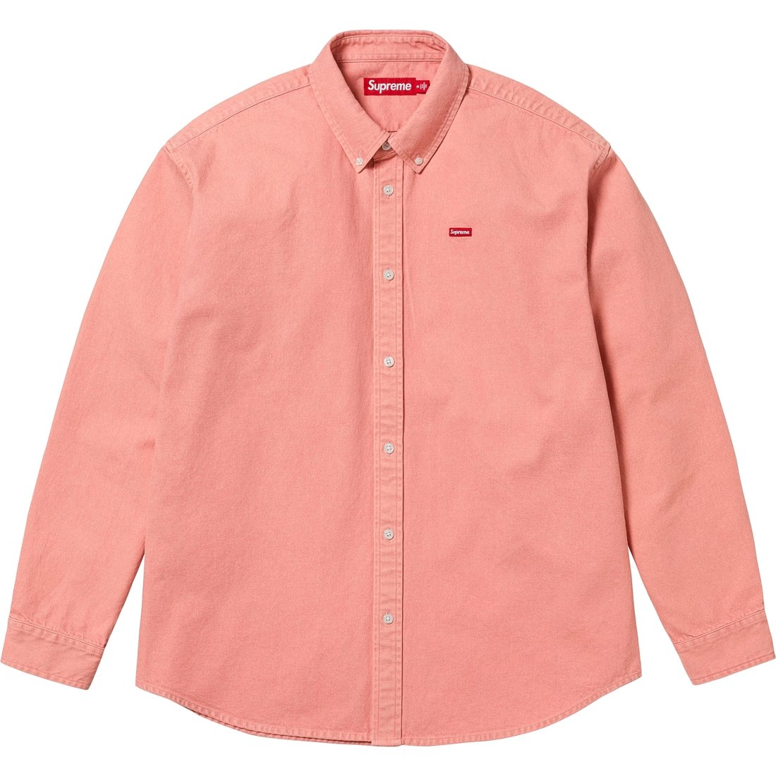 Details on Small Box Denim Shirt Pink from spring summer
                                                    2025 (Price is $138)