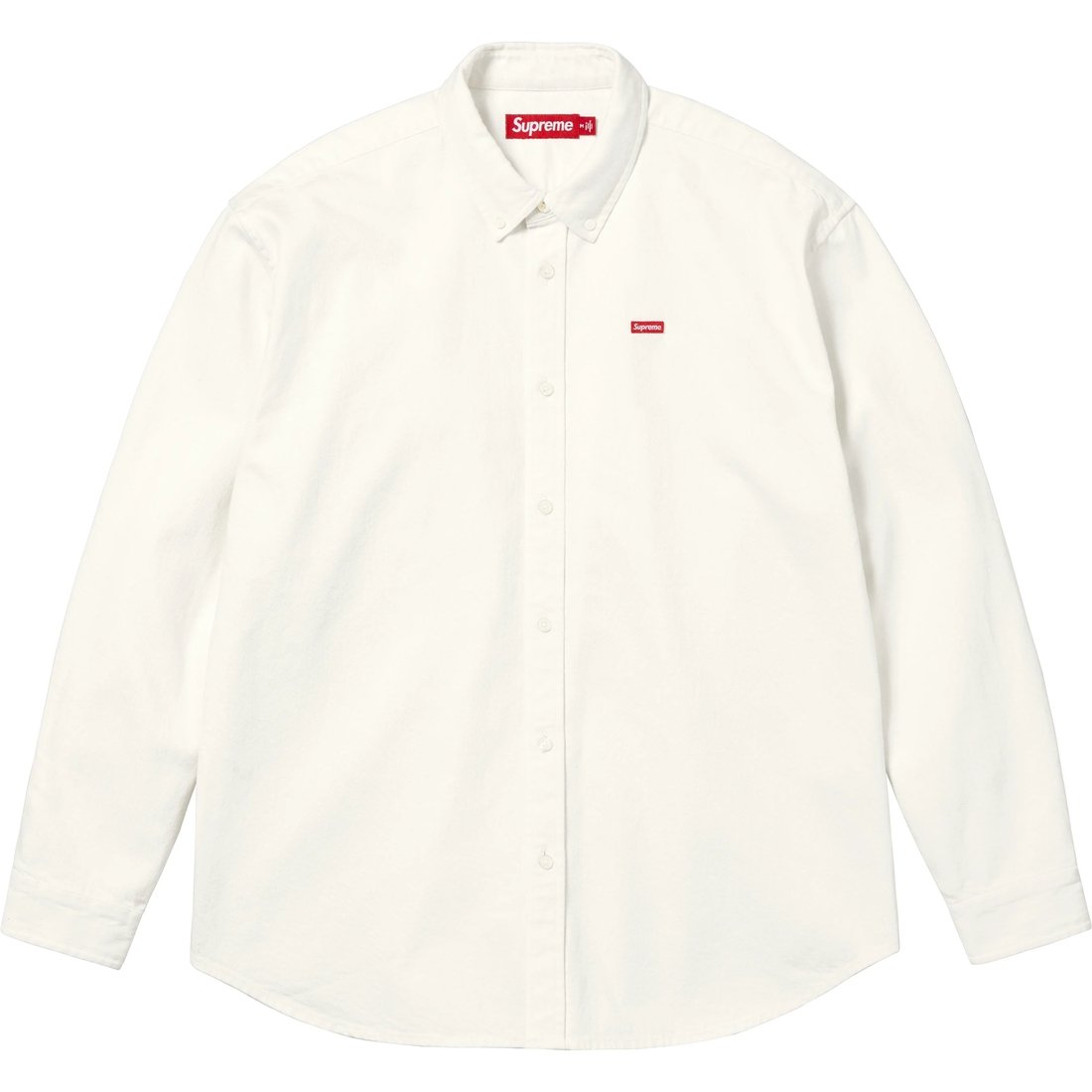 Details on Small Box Denim Shirt White from spring summer
                                                    2025 (Price is $138)