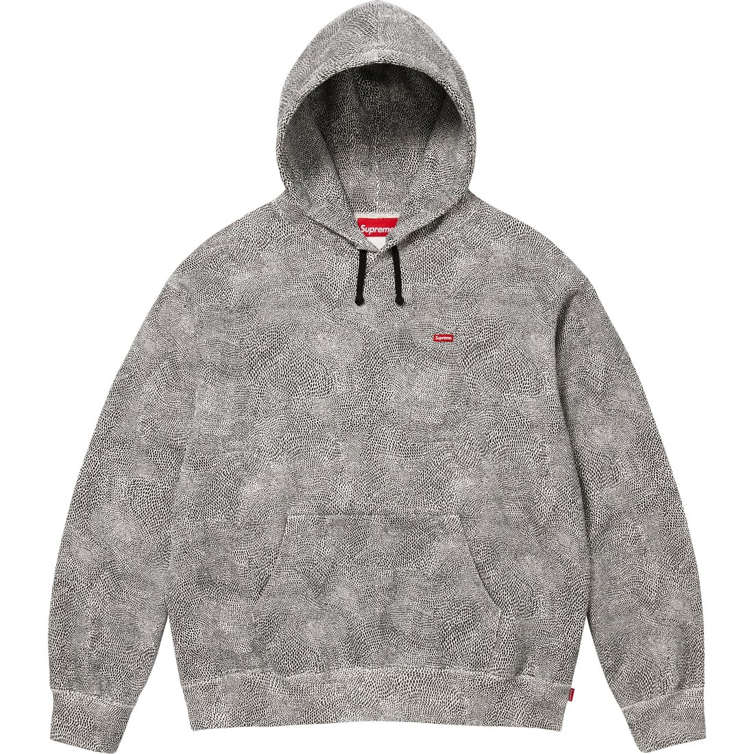 Details on Small Box Hooded Sweatshirt Snakeskin from spring summer
                                                    2025 (Price is $158)