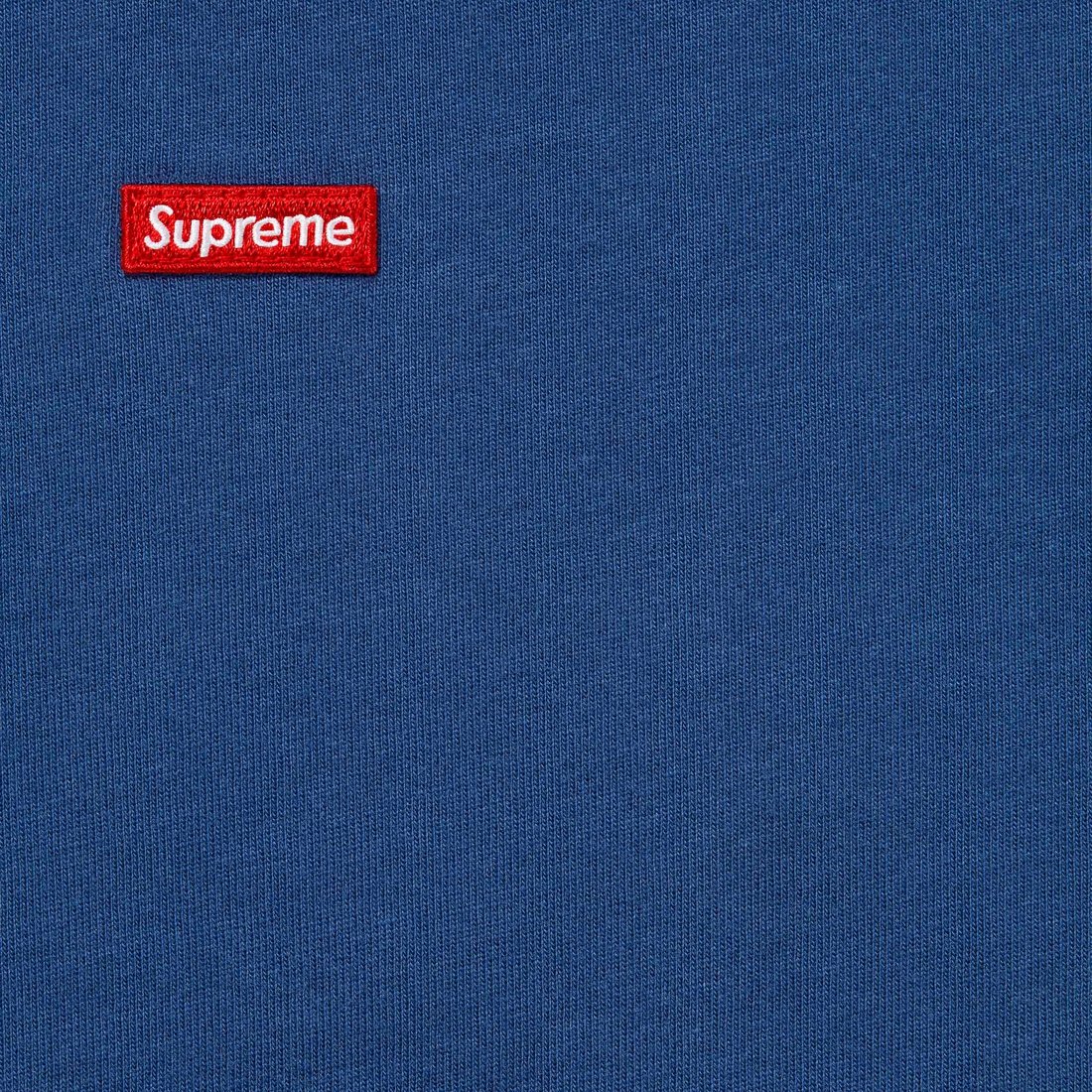 Details on Small Box L S Tee Dark Royal from spring summer
                                                    2025 (Price is $68)