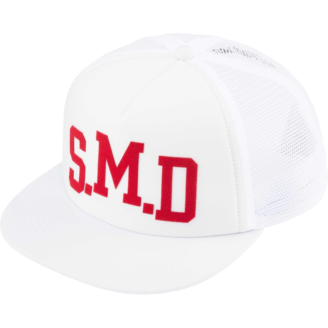 Details on SMD Mesh Back 5-Panel White from spring summer
                                                    2025 (Price is $48)