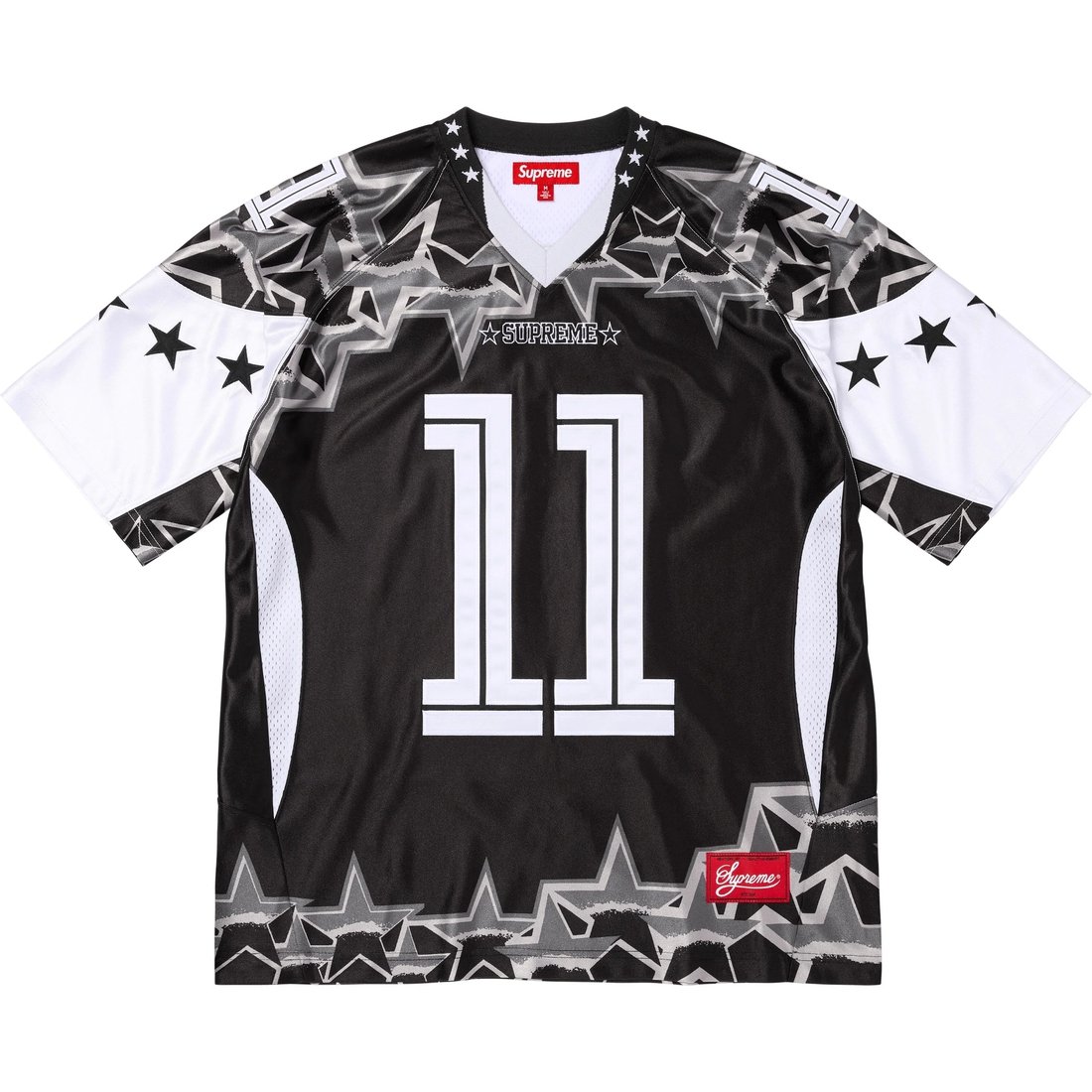 Details on Stars Football Jersey Black from spring summer
                                                    2025 (Price is $148)