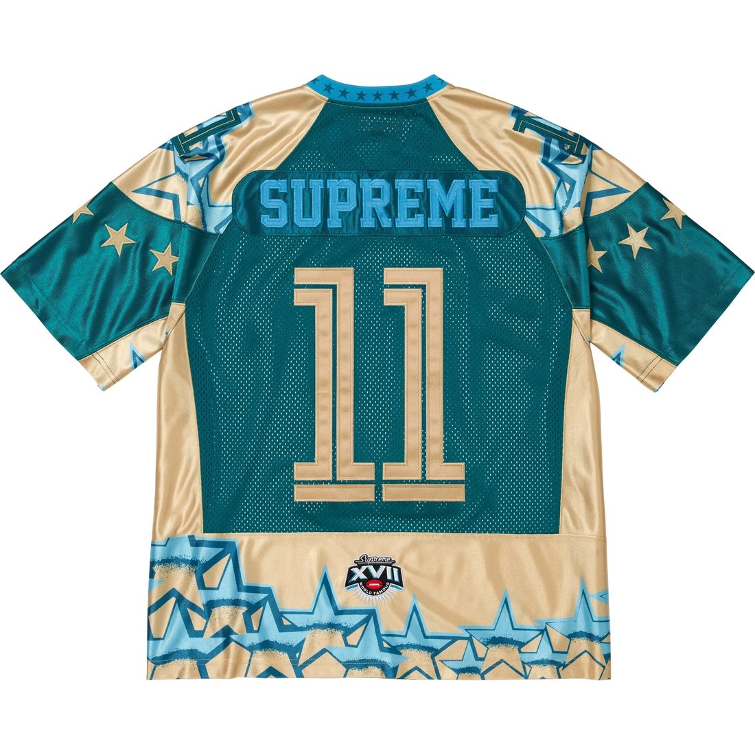 Details on Stars Football Jersey Gold from spring summer
                                                    2025 (Price is $148)