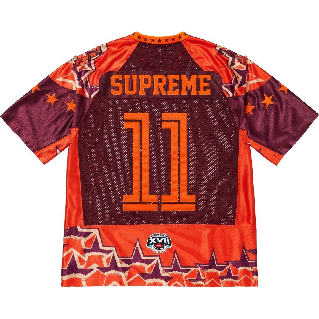 Details on Stars Football Jersey Orange from spring summer
                                                    2025 (Price is $148)