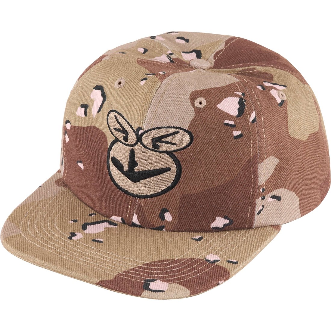 Supreme Supreme Aphex Twin 6-Panel (SS25) - Chocolate Chip Camo - $60