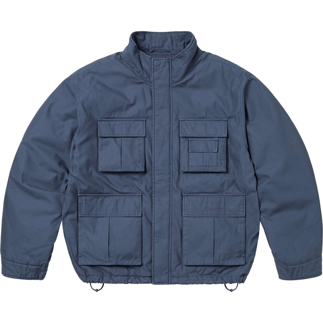 Supreme Supreme Aphex Twin Alpha Industries Cargo Jacket (SS25) - Navy - $398