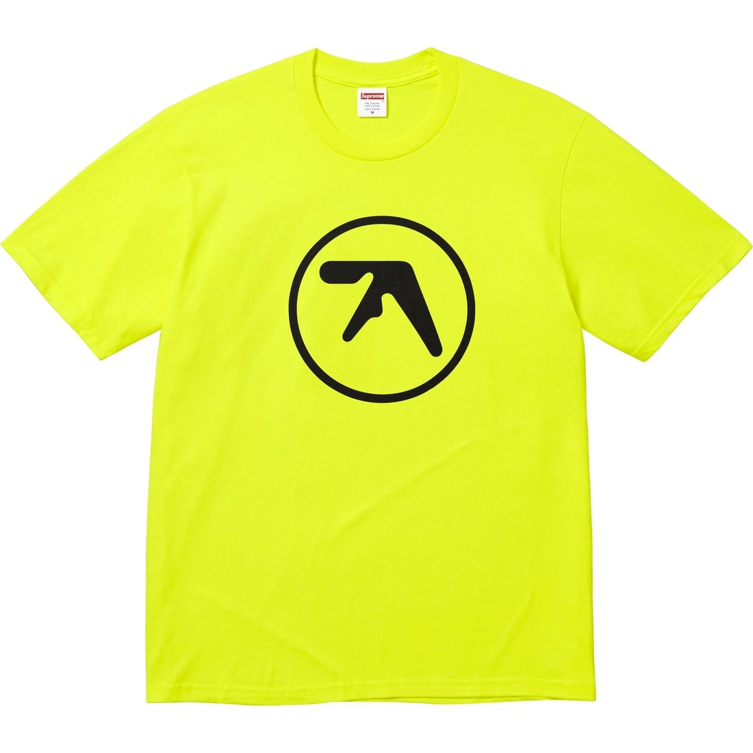 Supreme Supreme Aphex Twin Ambient Works Tee (SS25) - Fluorescent Yellow - $54