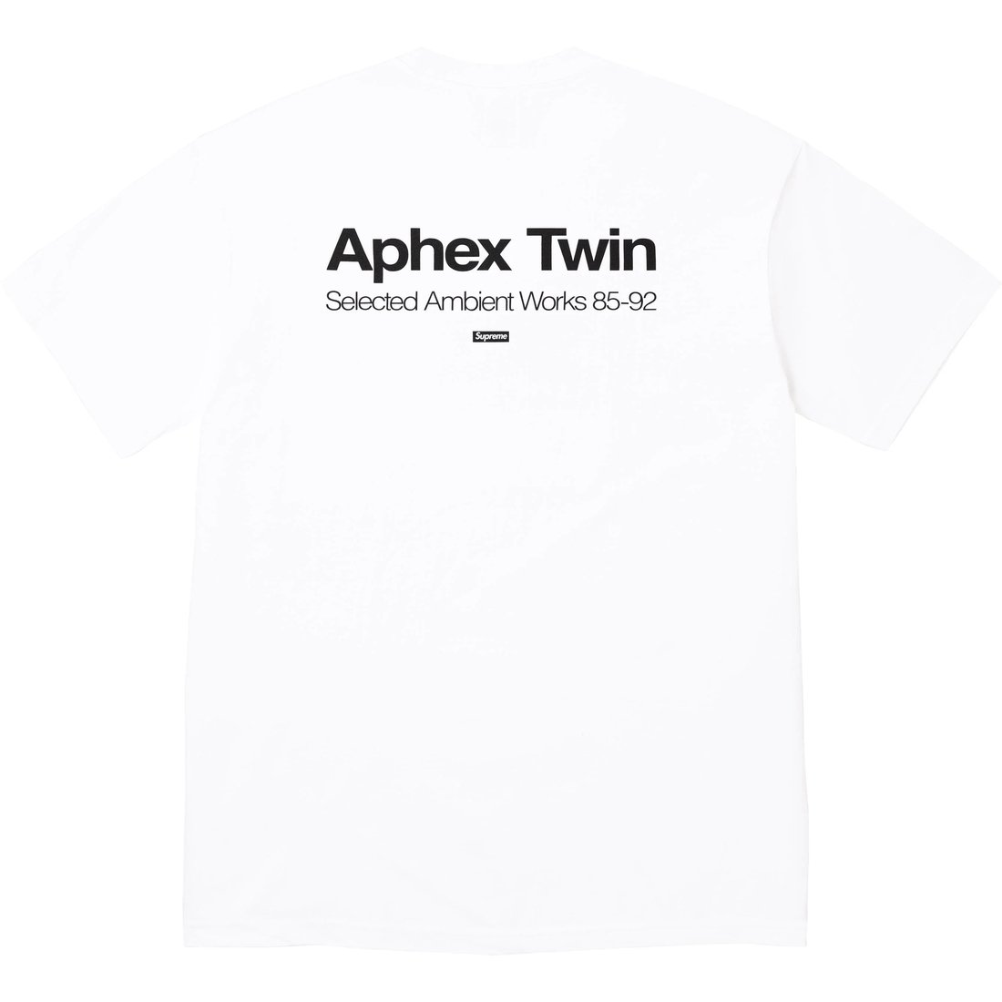 Supreme Supreme Aphex Twin Ambient Works Tee (SS25) - White - $54