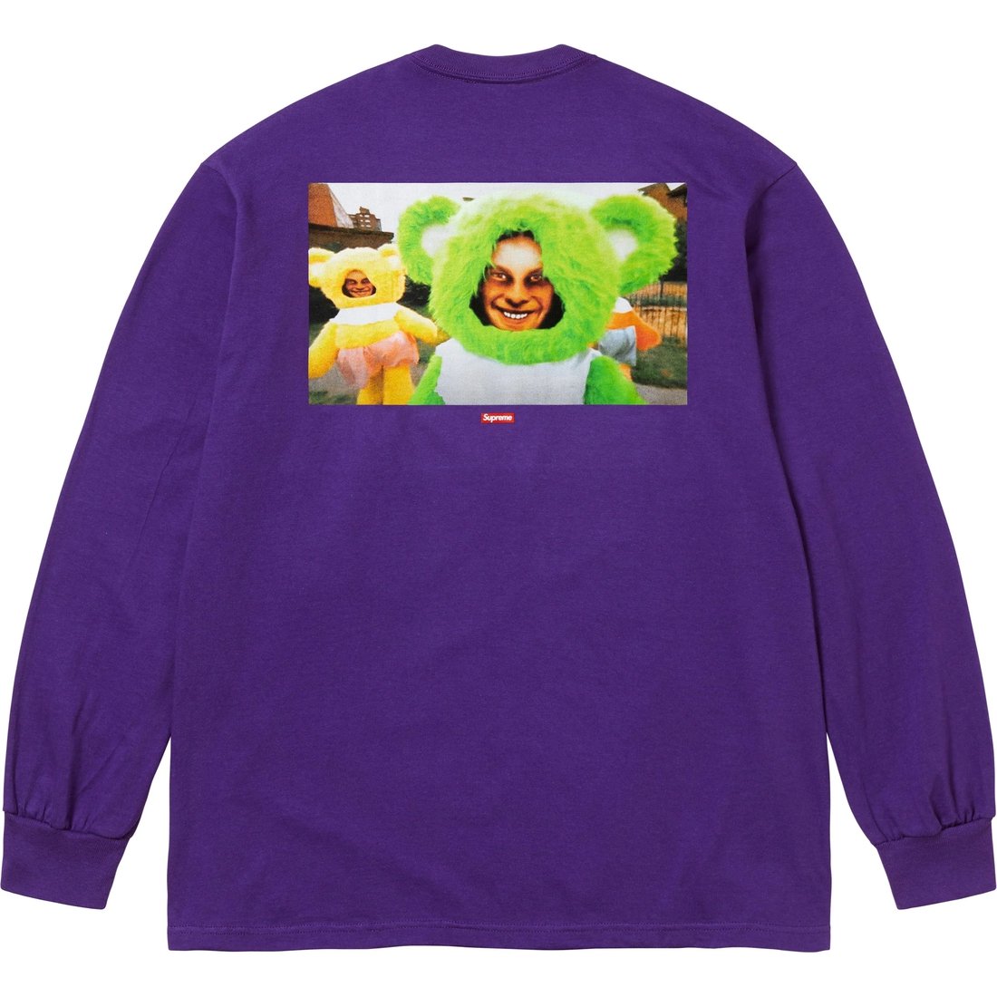 Supreme Supreme Aphex Twin Donkey Rhubarb L S Tee (SS25) - Purple - $58