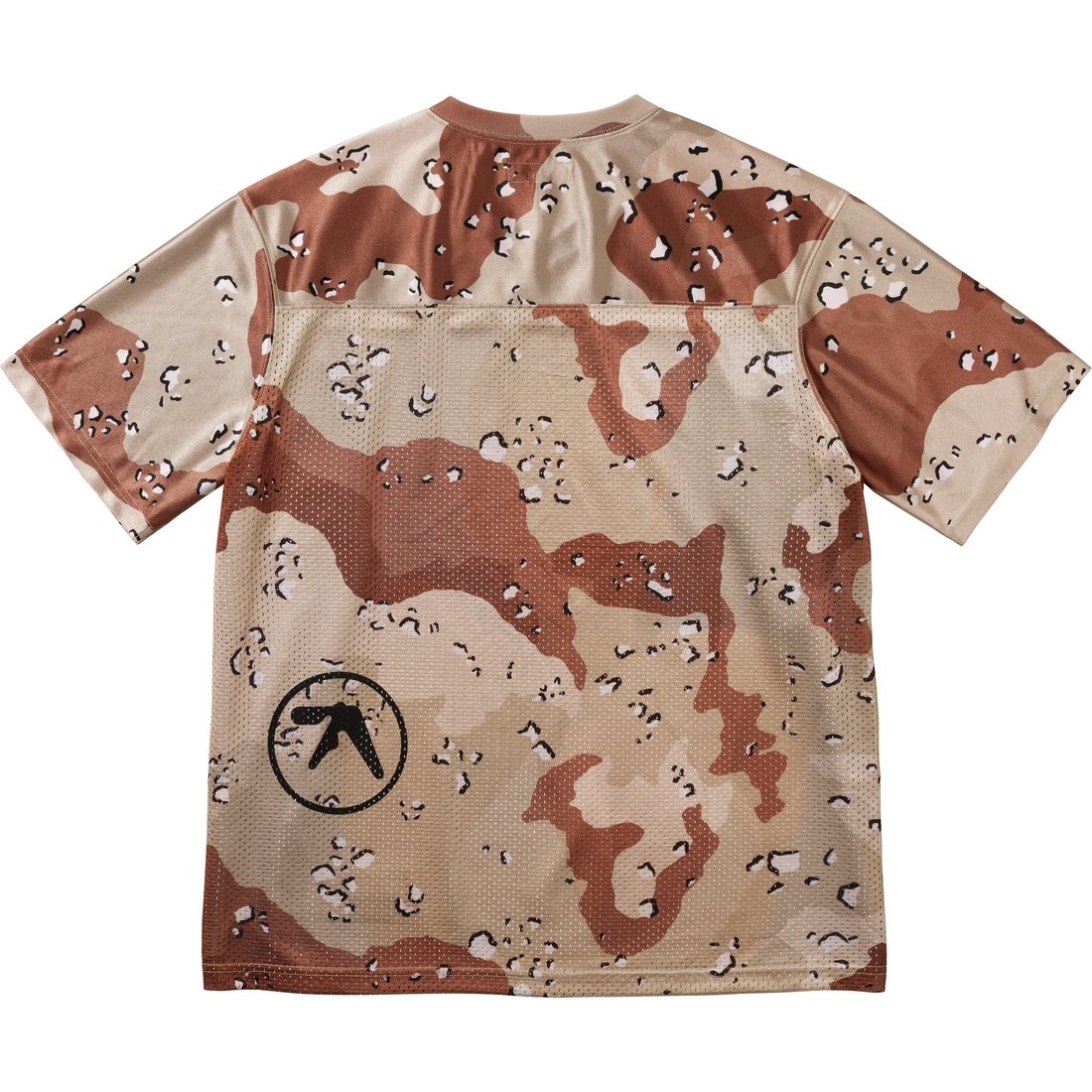 Supreme Supreme Aphex Twin Football Jersey (SS25) - Chocolate Chip Camo - $118